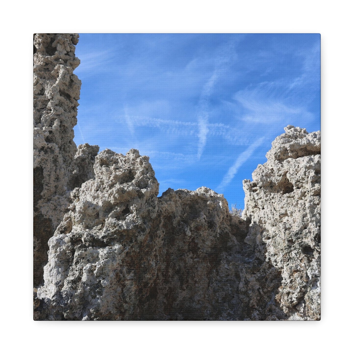Towers of Stone - Unique Frameless Canvas Wall Art
