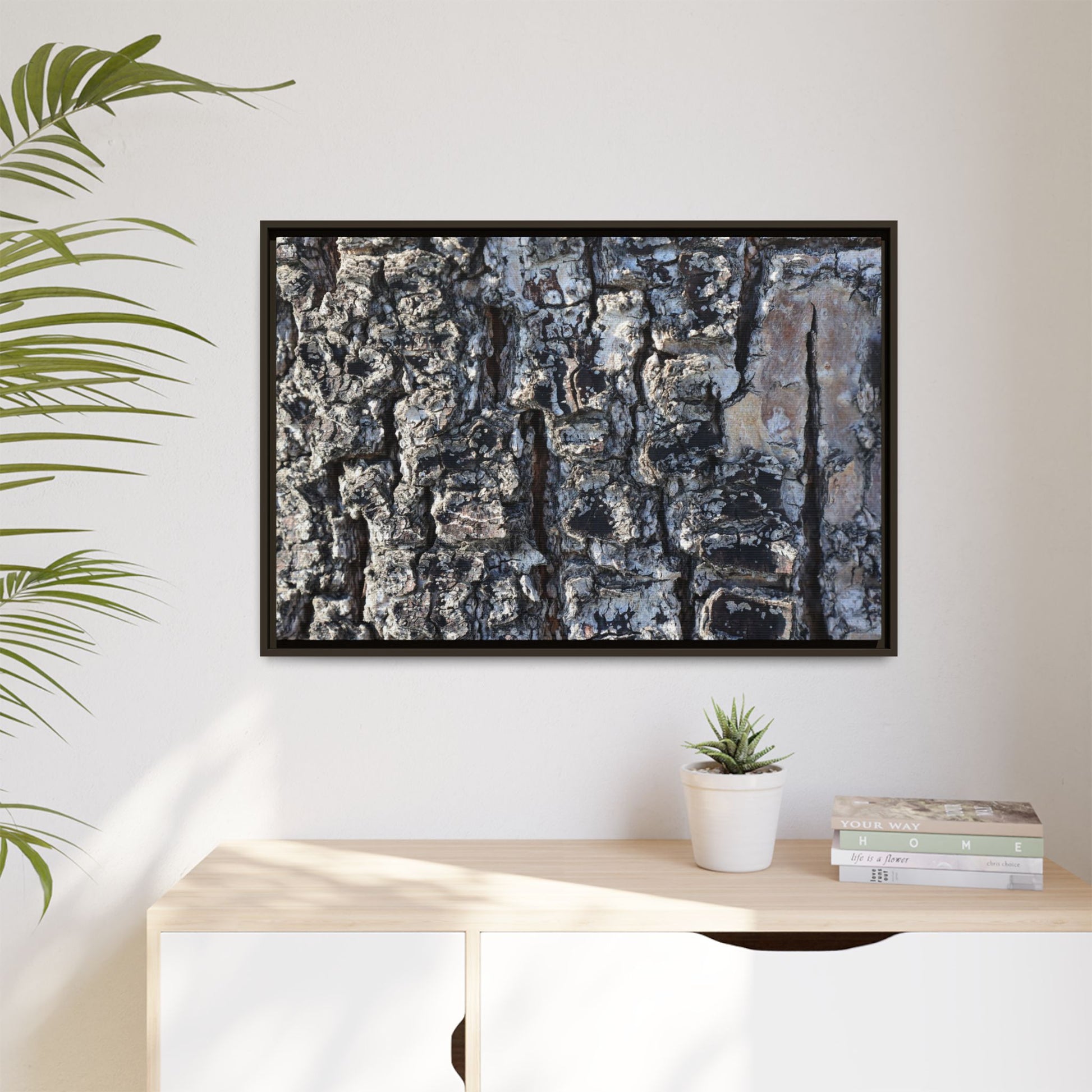The Bark Chronicles - Unique Stretched Canvas Wall Art - Art By Earth