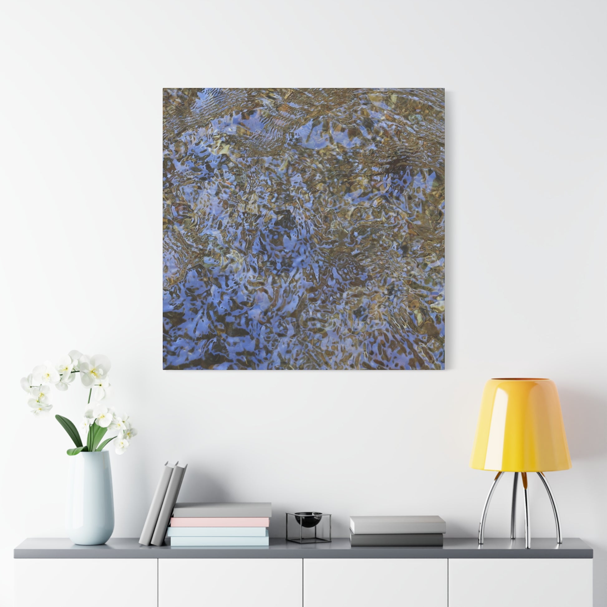 Ripples of Memory - Unique Frameless Canvas Wall Art - Art By Earth