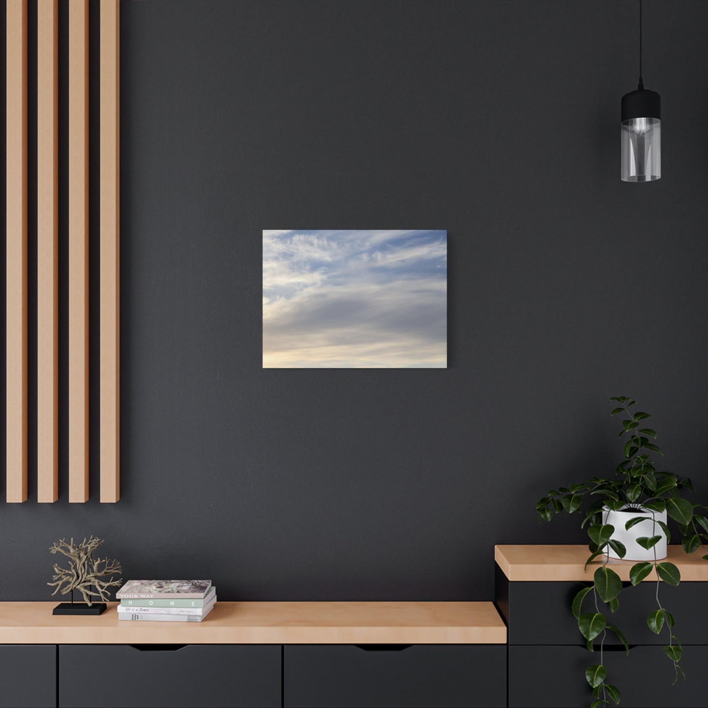 Luminous Horizon - Unique Frameless Canvas Wall Art - Art By Earth
