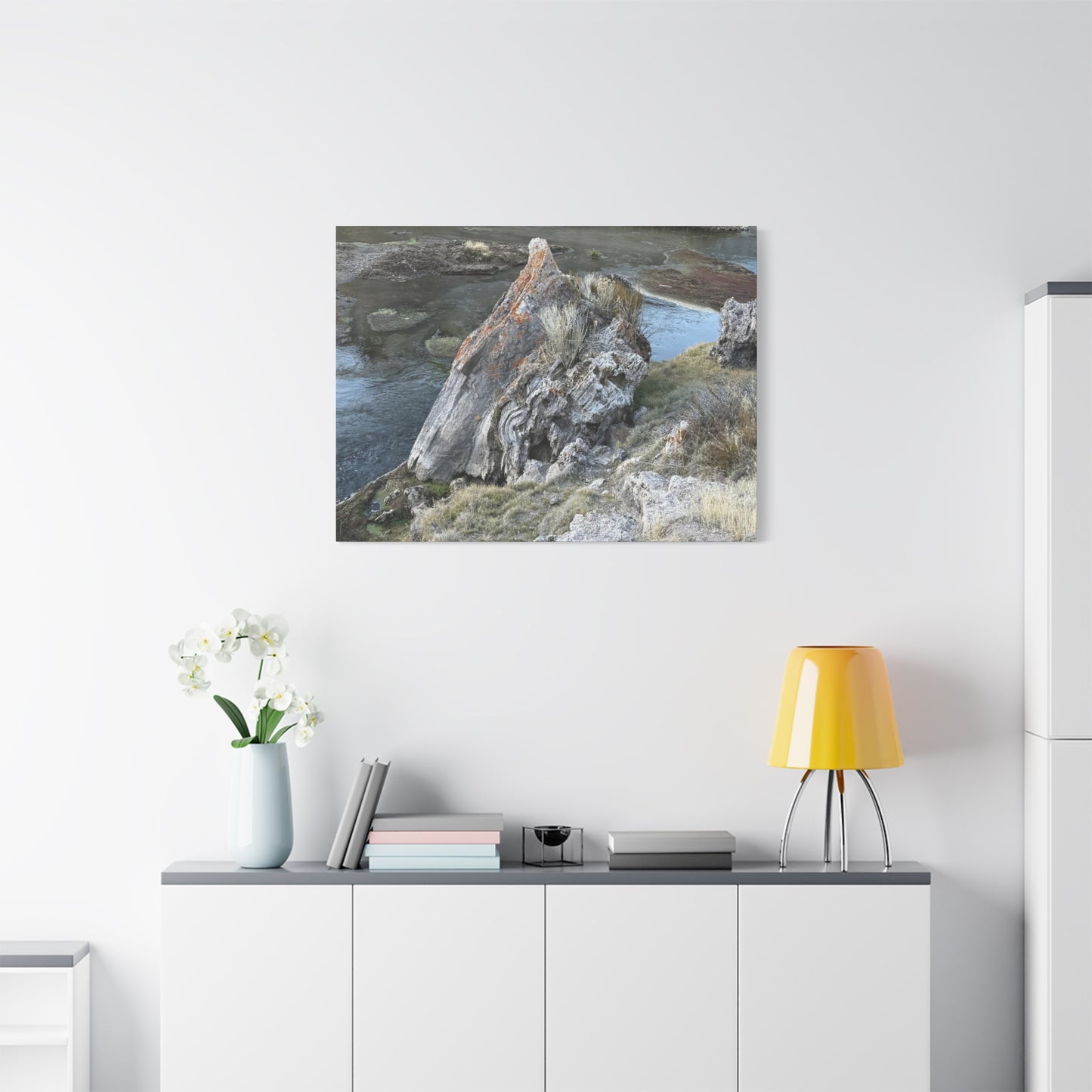 River's Edge - Unique Frameless Canvas Wall Art