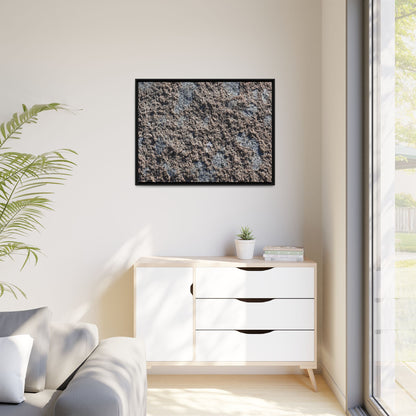 Textured Ground - Unique Stretched Canvas Wall Art
