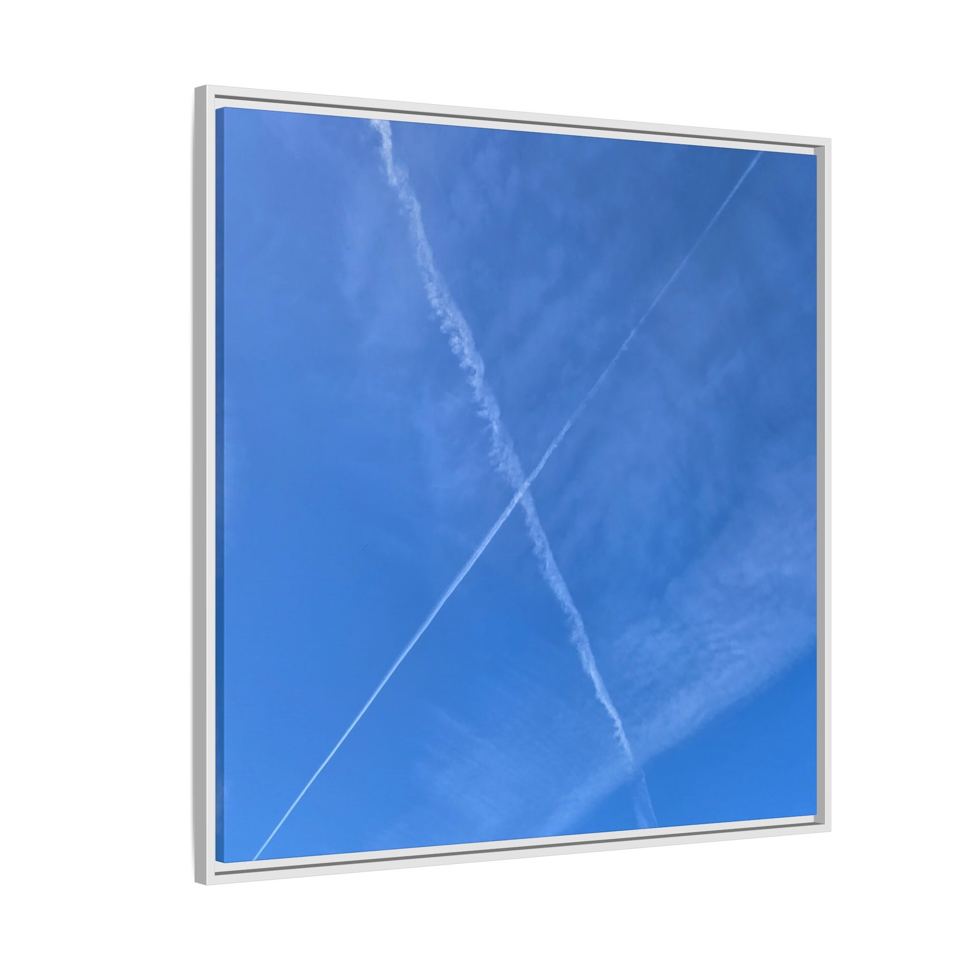 Sky Crossroads - Unique Stretched Canvas Wall Art - Art By Earth