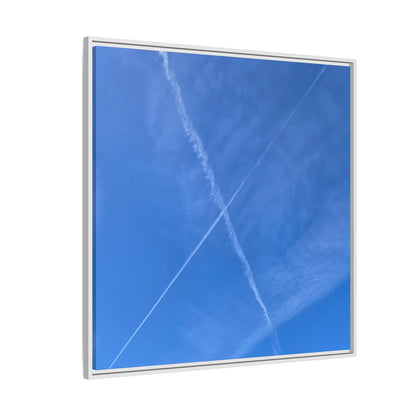Sky Crossroads - Unique Stretched Canvas Wall Art - Art By Earth