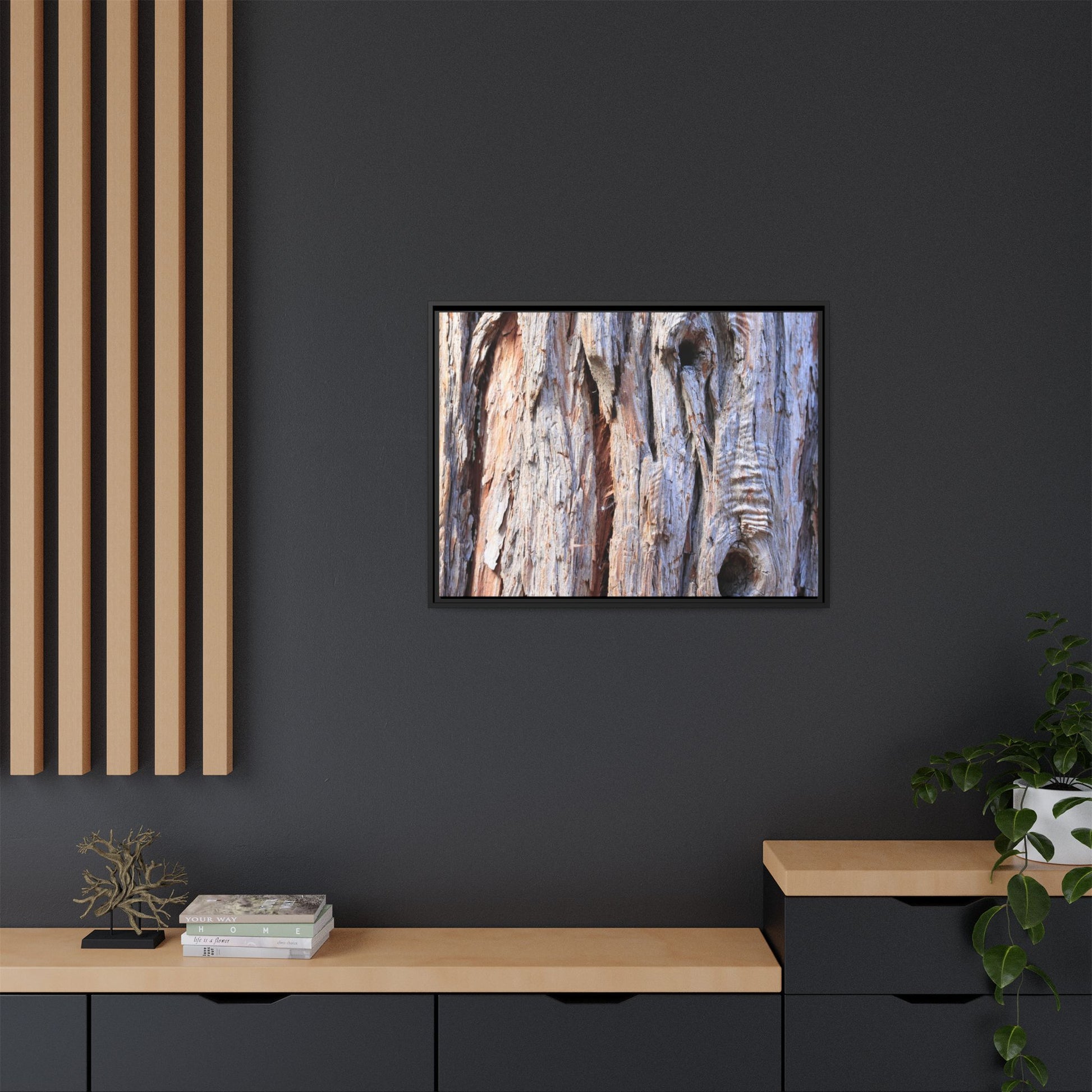 Nature's Grain - Unique Stretched Canvas Wall Art - Art By Earth