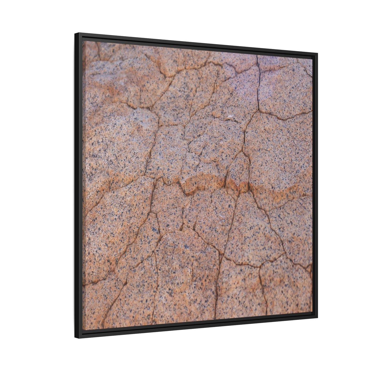 Fragmented Earth - Unique Stretched Canvas Wall Art - Art By Earth