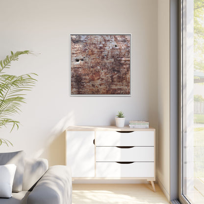 Rustic Textures - Unique Stretched Canvas Wall Art - Art By Earth