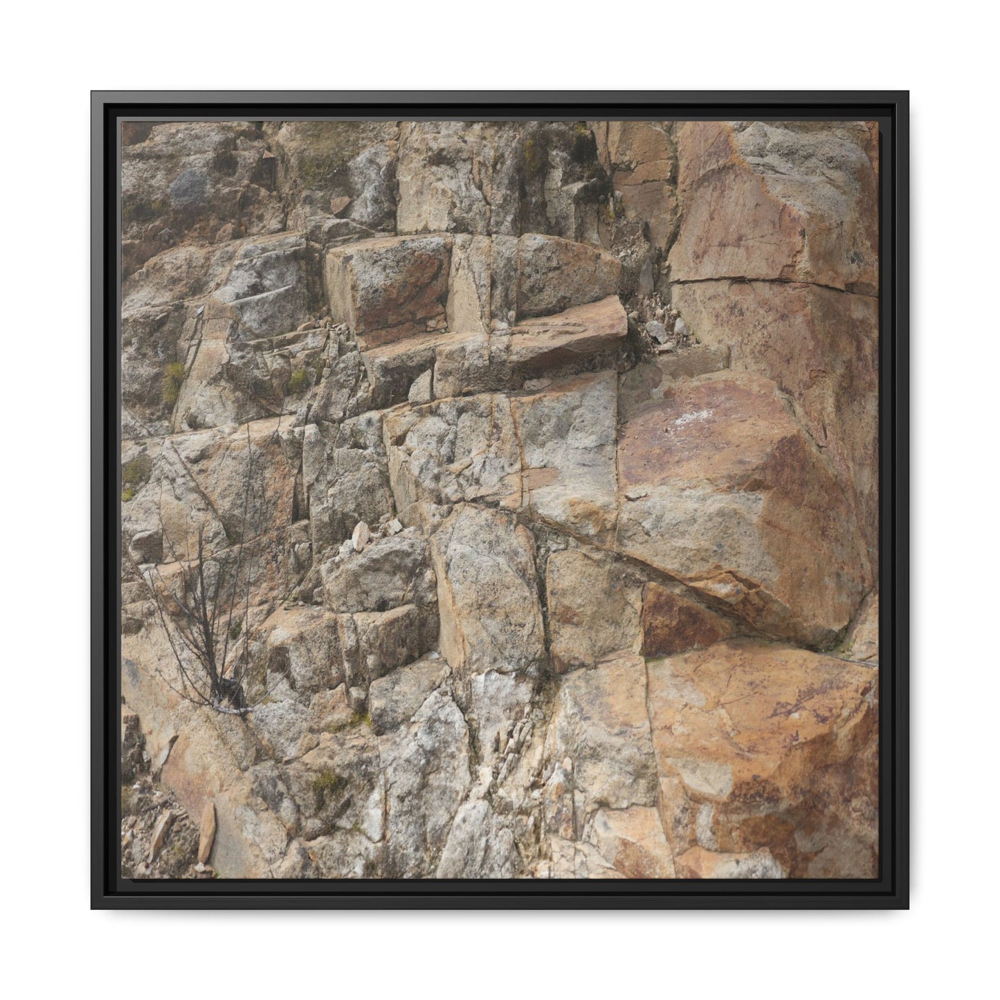 Sandstone Symphony - Unique Stretched Canvas Wall Art - Art By Earth