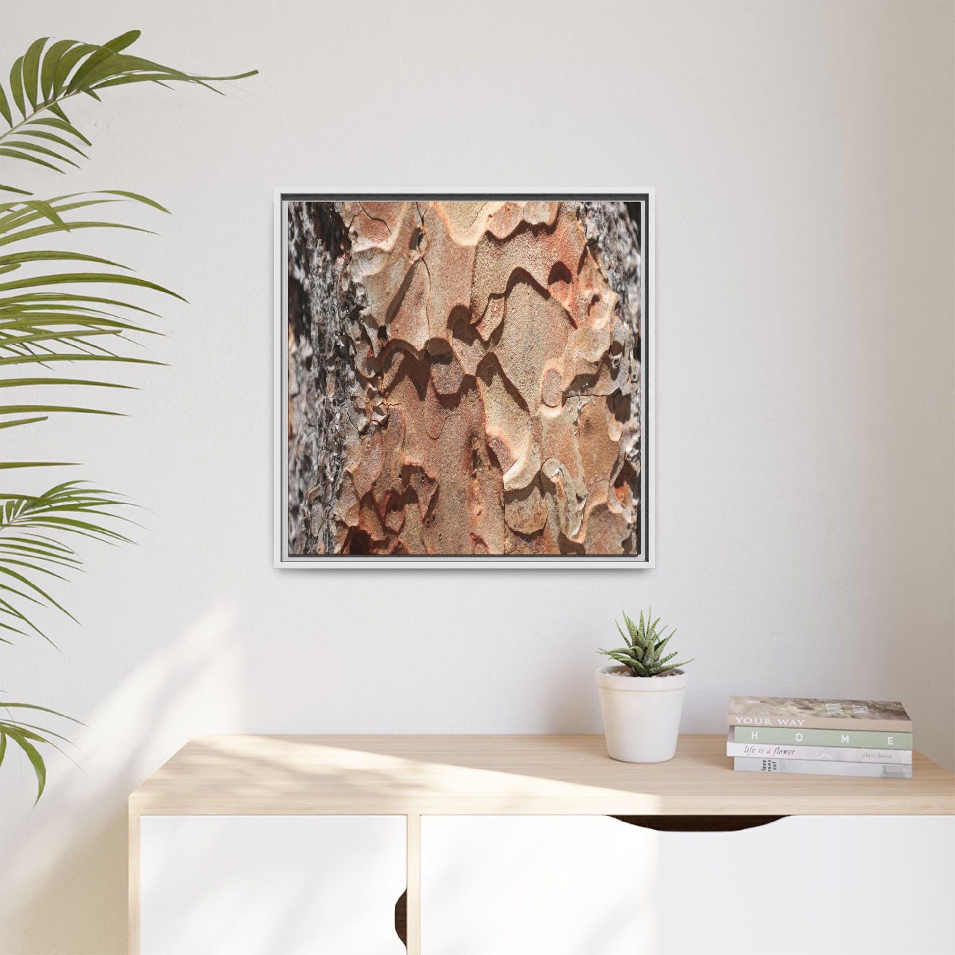 Rust and Stone - Unique Stretched Canvas Wall Art - Art By Earth
