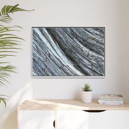 Time's Carved Path - Unique Stretched Canvas Wall Art - Art By Earth