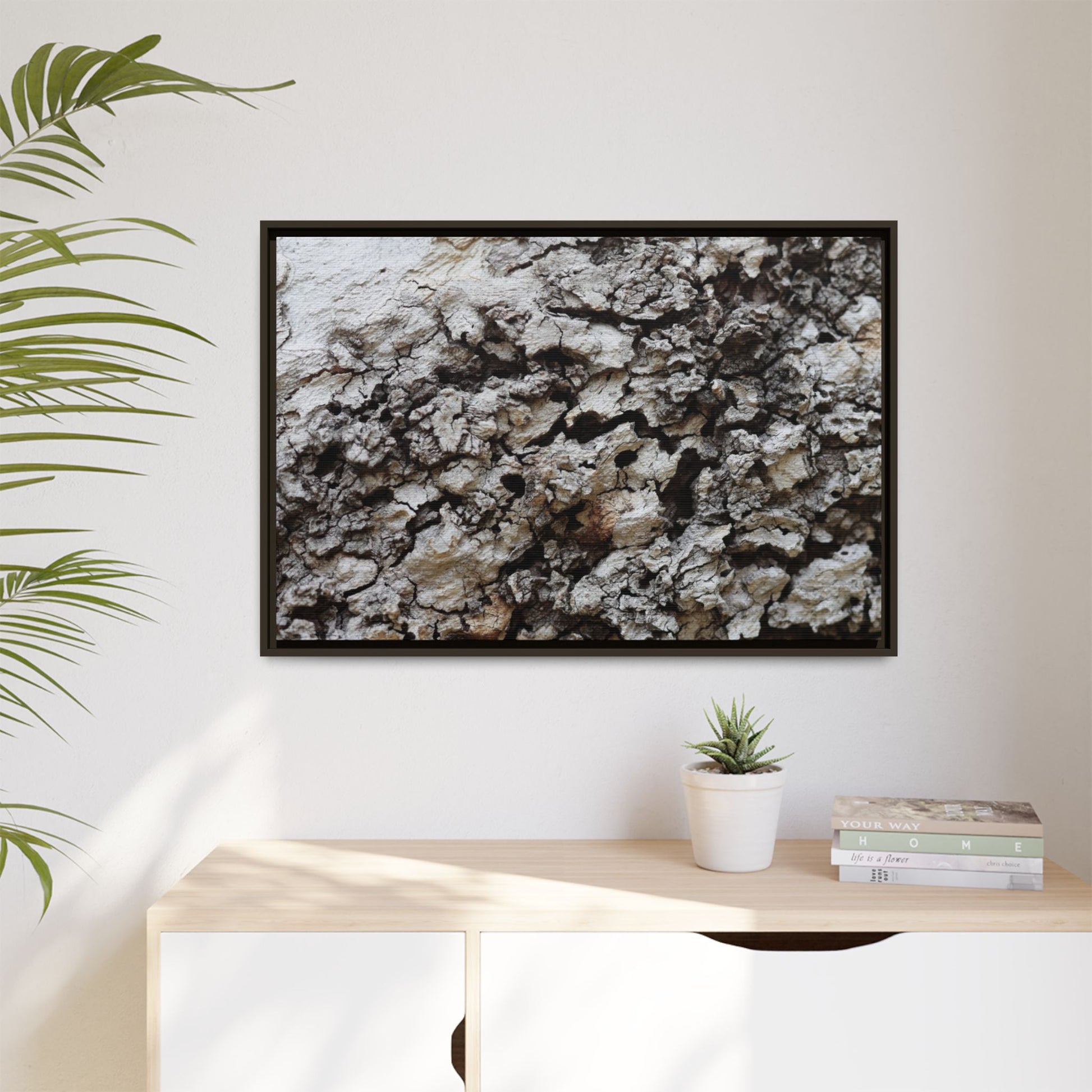 Cracked Terrain - Unique Stretched Canvas Wall Art - Art By Earth
