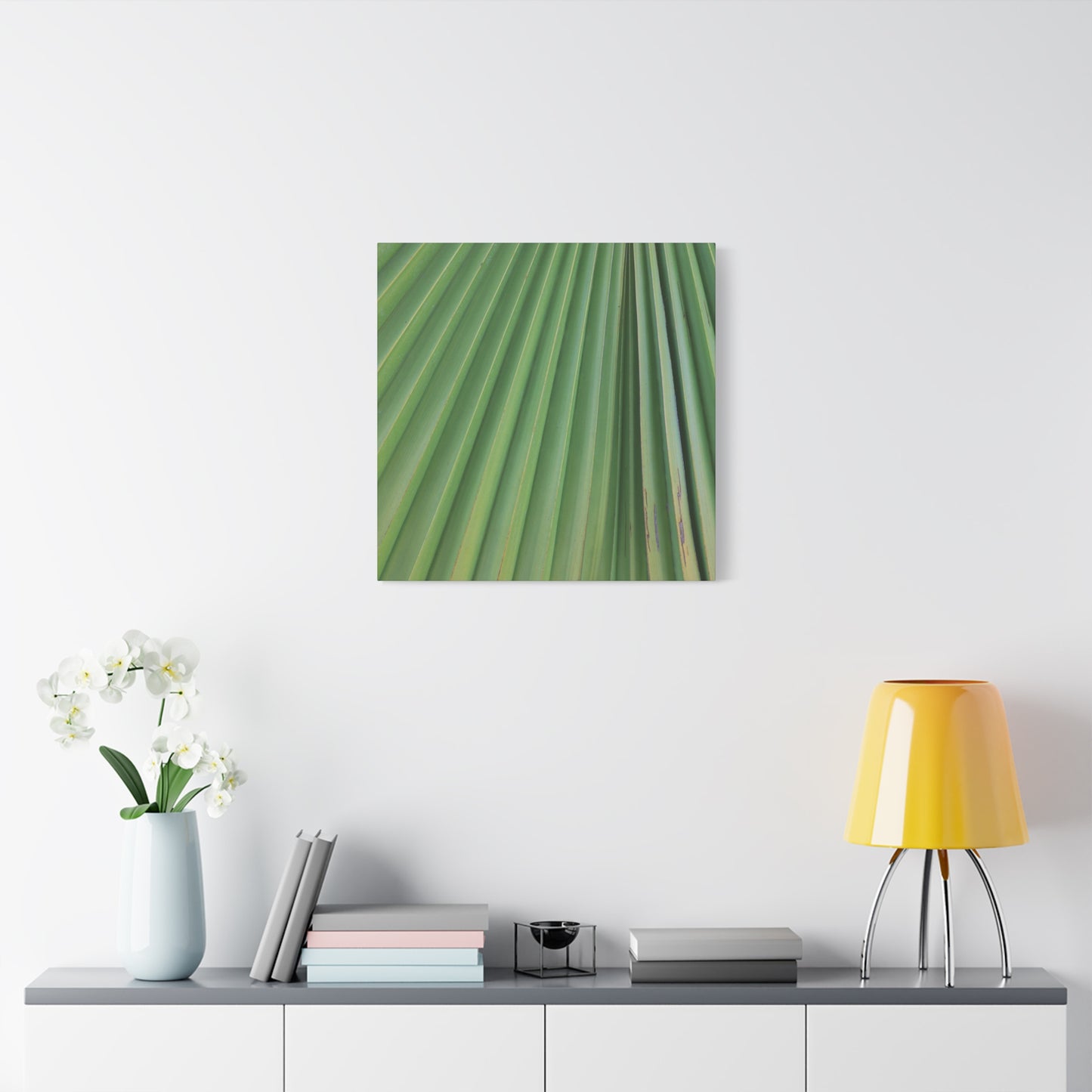 Palm Pulse - Unique Frameless Canvas Wall Art - Art By Earth