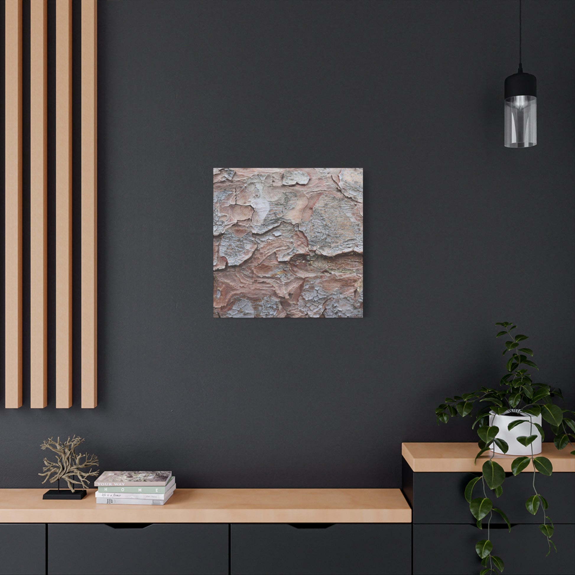Textural Landscape - Unique Frameless Canvas Wall Art - Art By Earth
