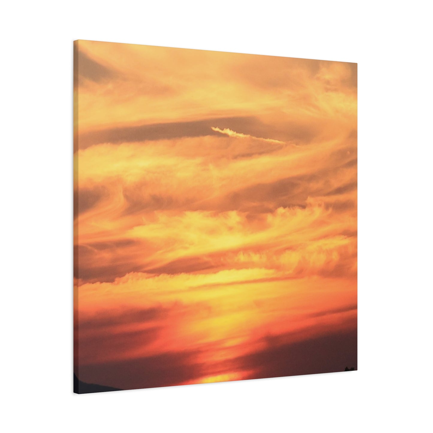 Golden Whispers - Unique Frameless Canvas Wall Art - Art By Earth