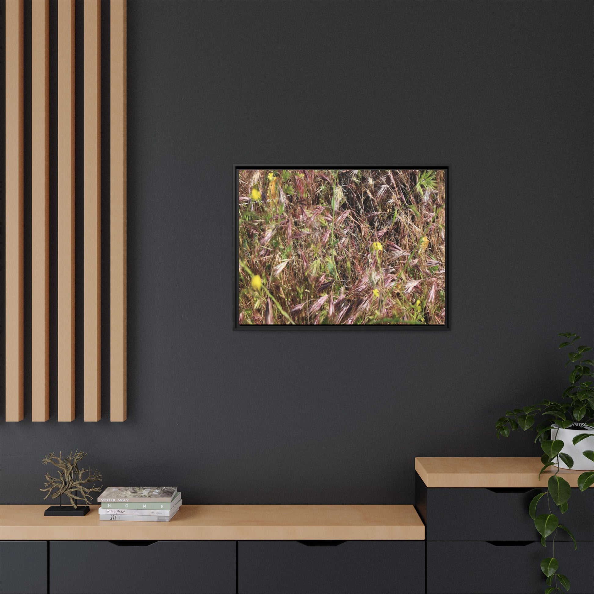 Autumn Meadow - Unique Stretched Canvas Wall Art - Art By Earth