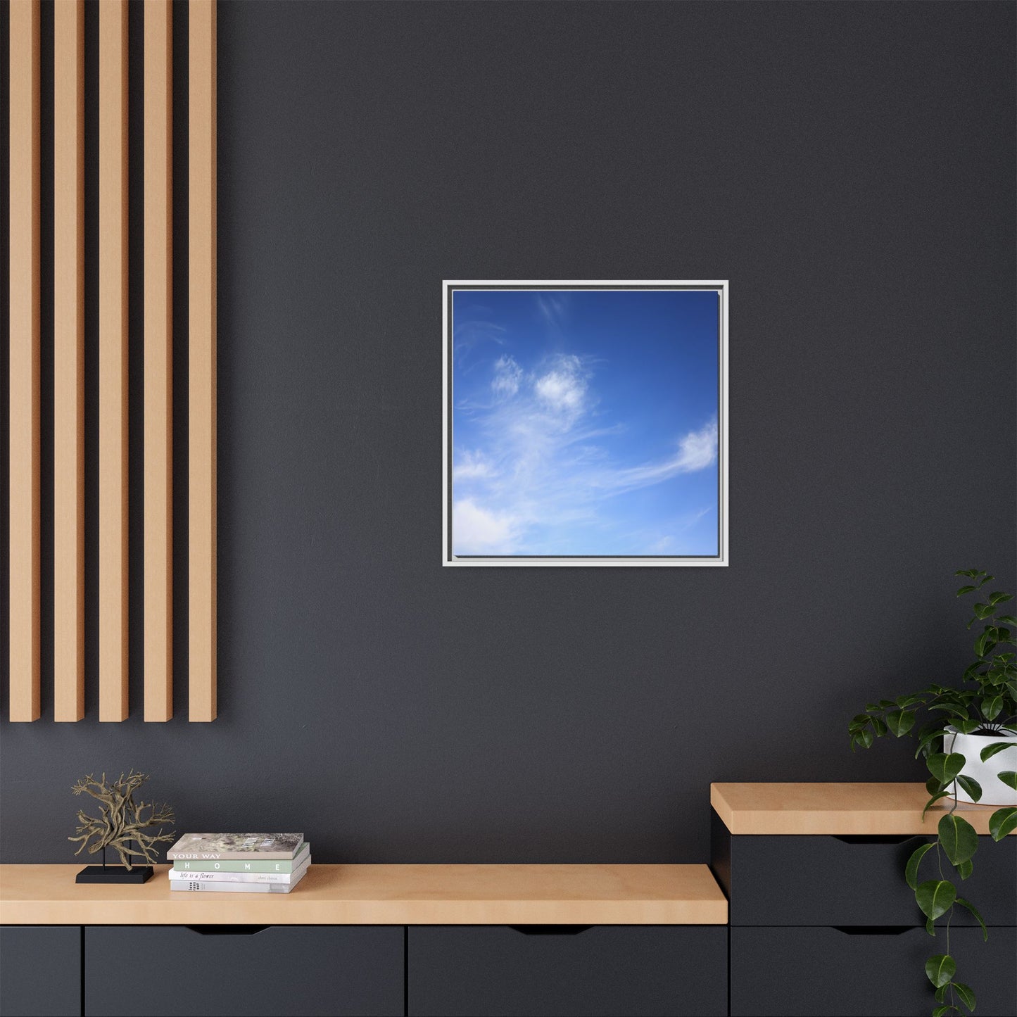 Blue Serenity - Unique Stretched Canvas Wall Art - Art By Earth