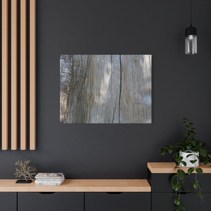 Time's Carved Patterns - Unique Frameless Canvas Wall Art