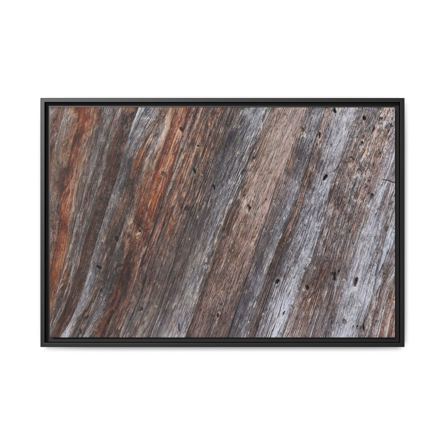 Rustic Floor - Unique Stretched Canvas Wall Art - Art By Earth