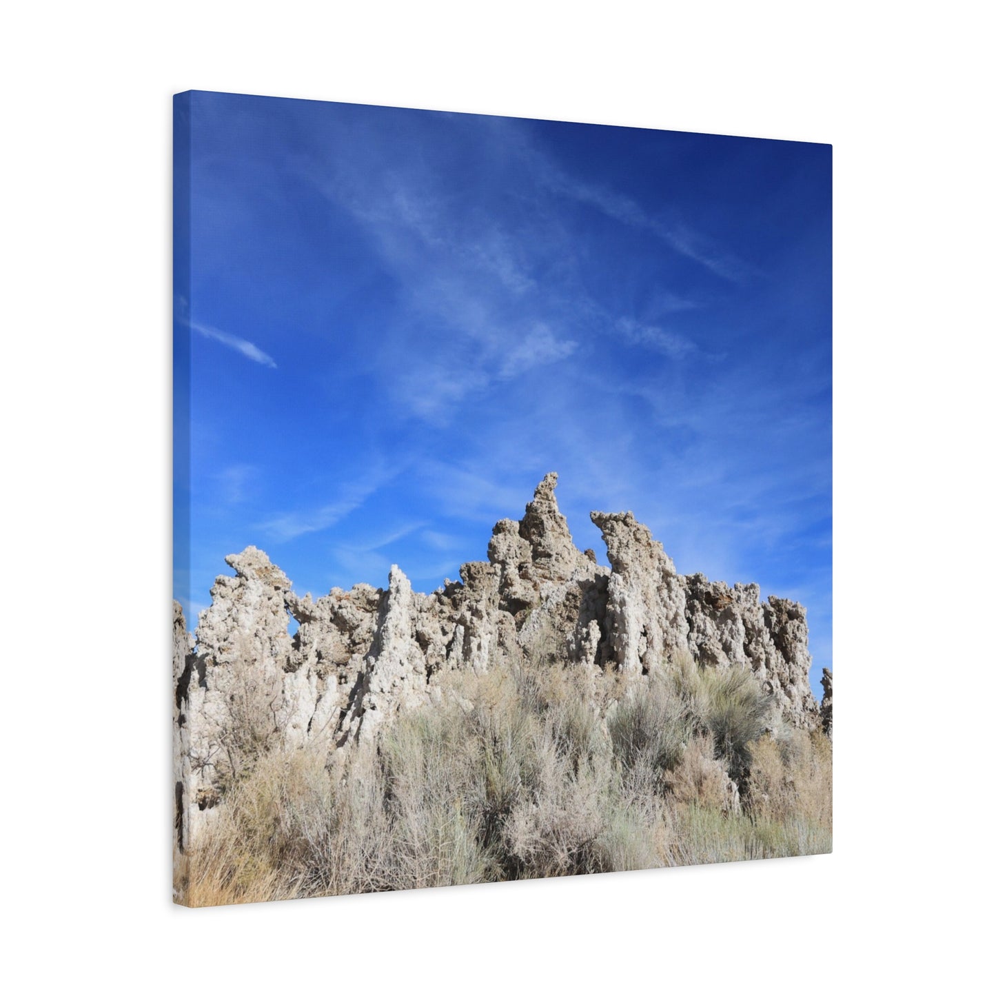 Sentinel Spires - Unique Frameless Canvas Wall Art