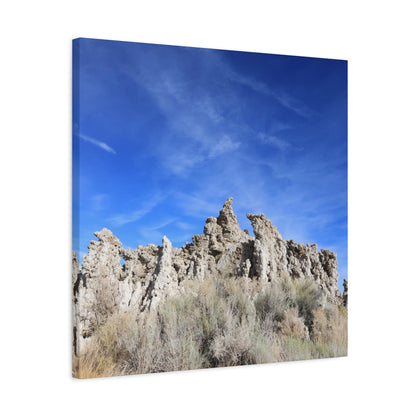 Sentinel Spires - Unique Frameless Canvas Wall Art