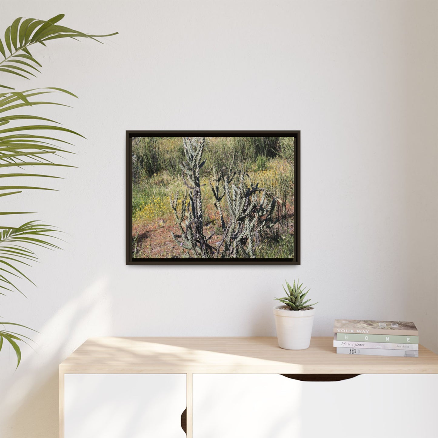 Wildflower Meadow - Unique Stretched Canvas Wall Art - Art By Earth