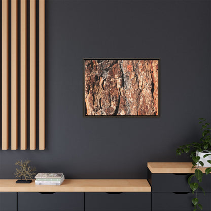 Nature's Rugged Canvas - Unique Stretched Canvas Wall Art