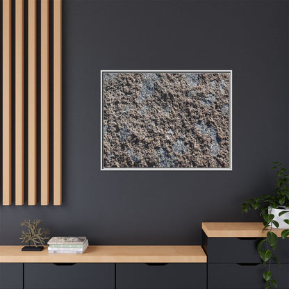 Textured Ground - Unique Stretched Canvas Wall Art