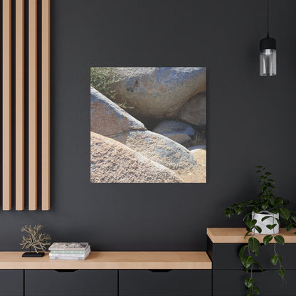 Rocky Shelter - Unique Frameless Canvas Wall Art
