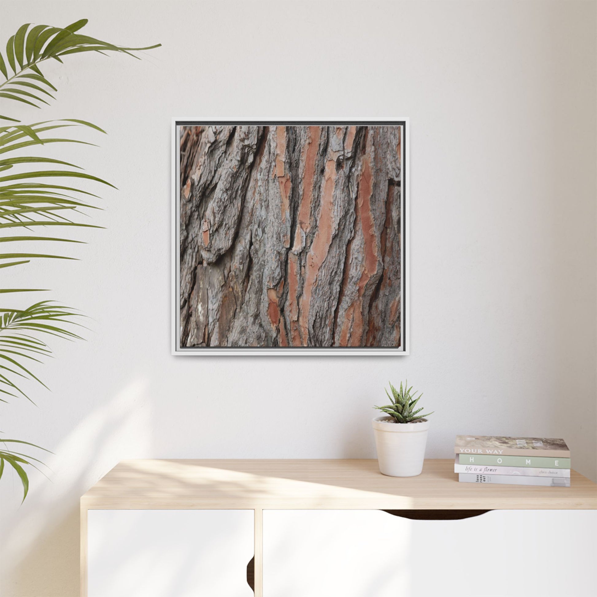 Woodland Layers - Unique Stretched Canvas Wall Art - Art By Earth