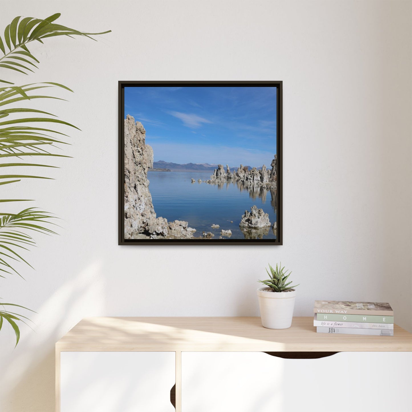 Liquid Mirrors - Unique Stretched Canvas Wall Art