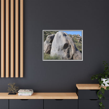 Skull Rock Desert - Unique Stretched Canvas Wall Art - Art By Earth