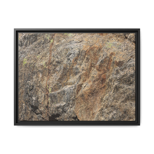 Weathered Rock Formation - Unique Stretched Canvas Wall Art - Art By Earth
