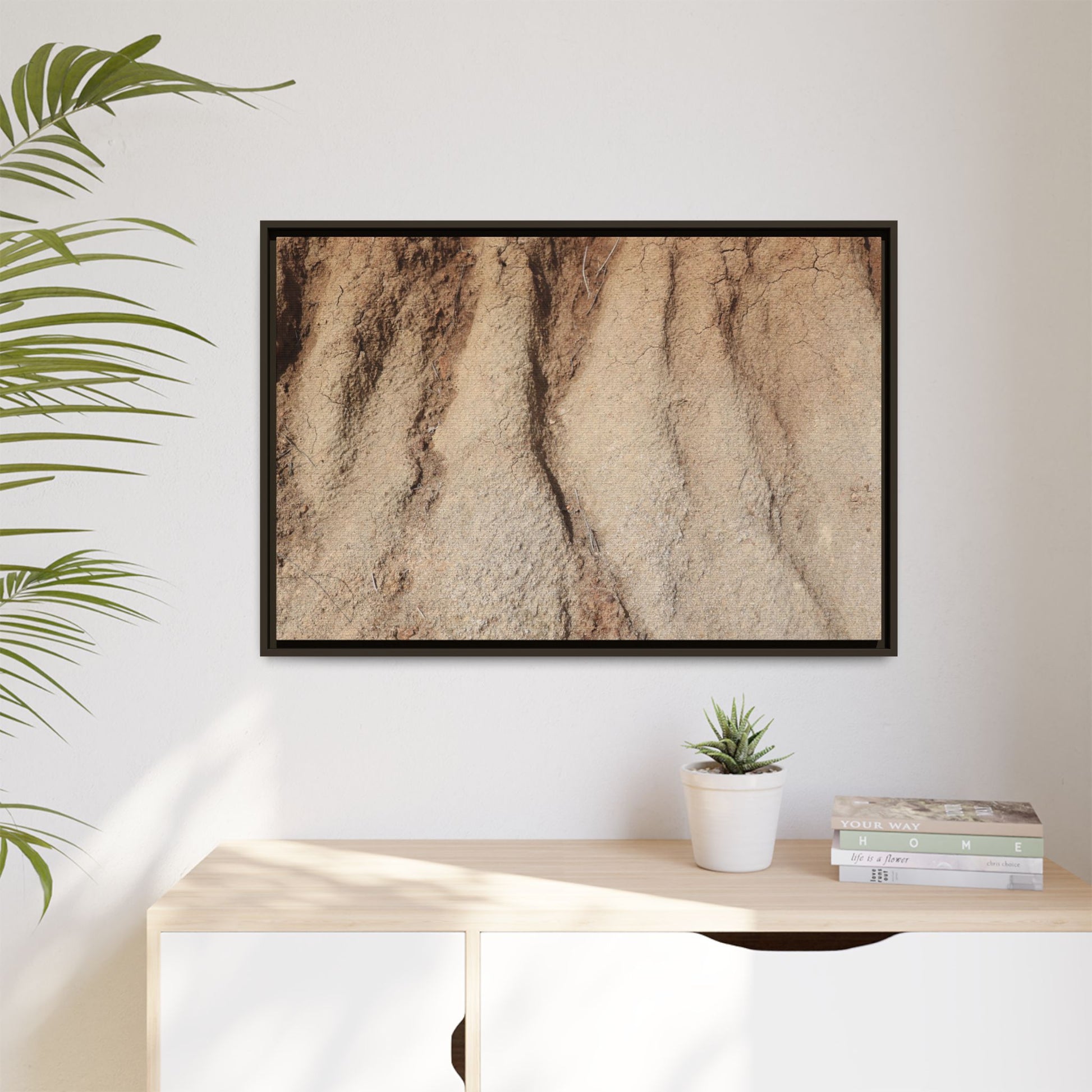Eroded Canyon Walls - Unique Stretched Canvas Wall Art - Art By Earth