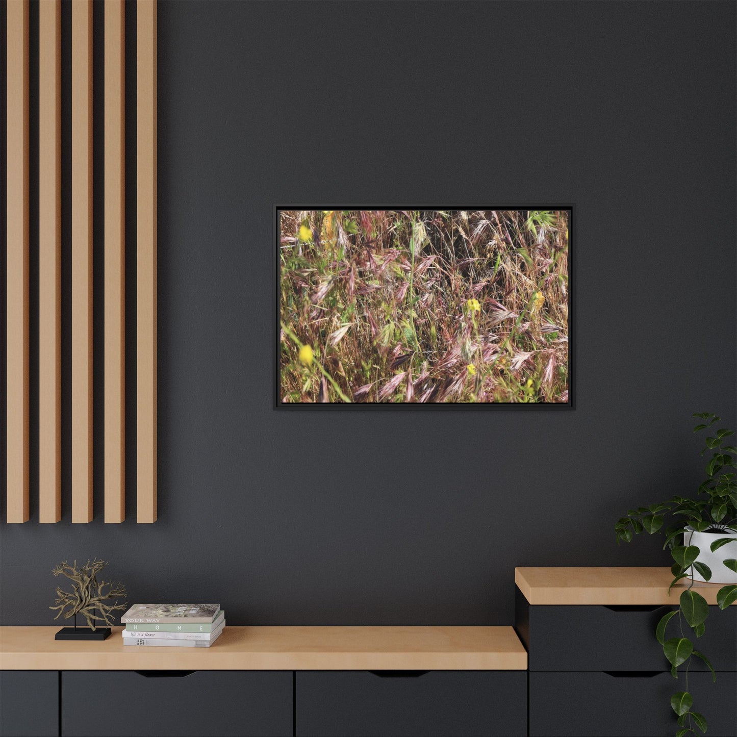 Autumn Meadow - Unique Stretched Canvas Wall Art - Art By Earth