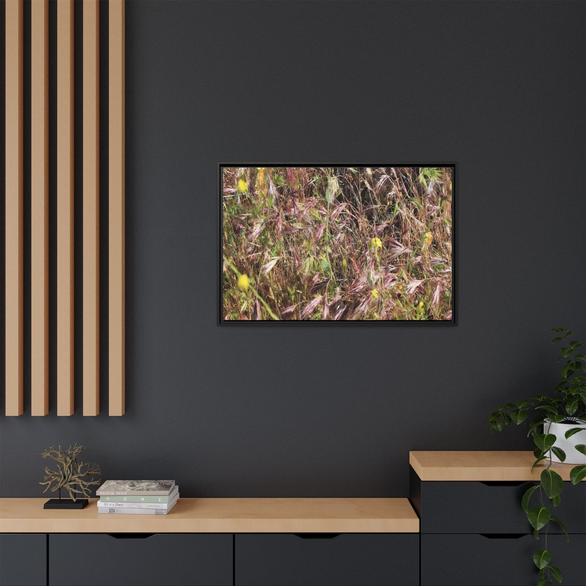 Autumn Meadow - Unique Stretched Canvas Wall Art - Art By Earth