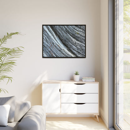 Time's Carved Path - Unique Stretched Canvas Wall Art - Art By Earth