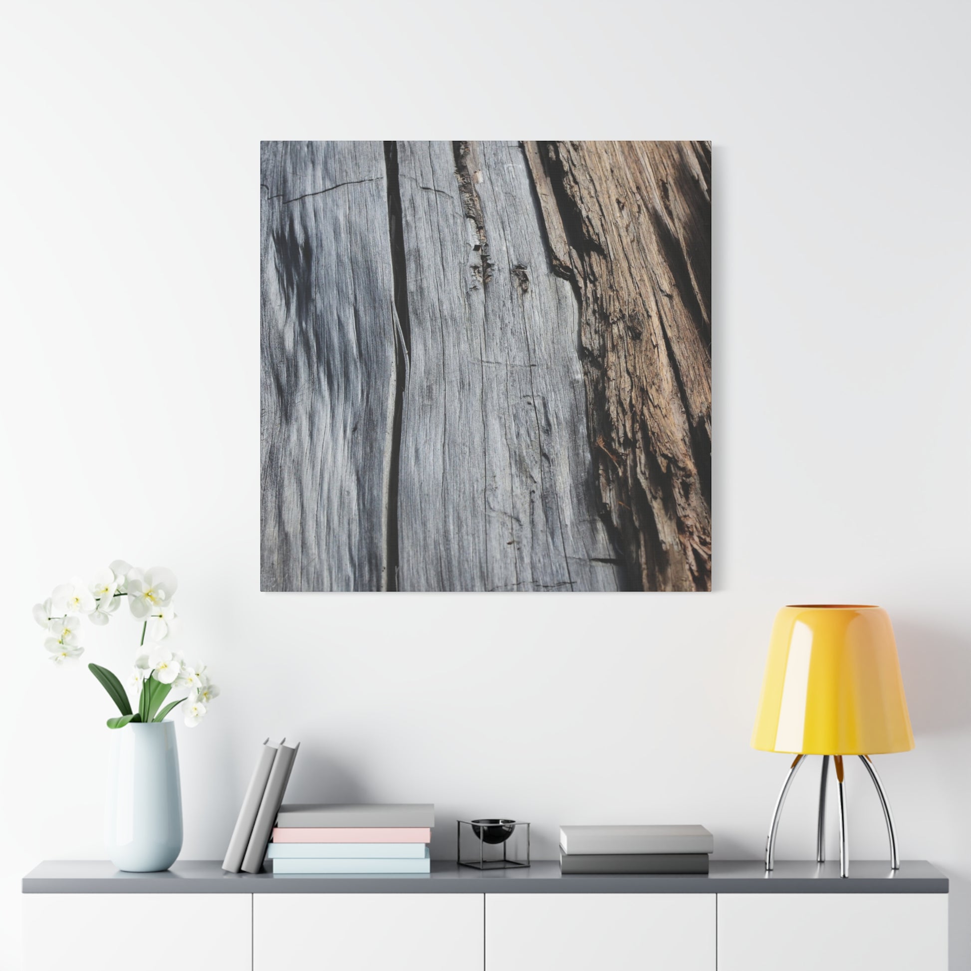 Fracture Lines - Unique Frameless Canvas Wall Art - Art By Earth