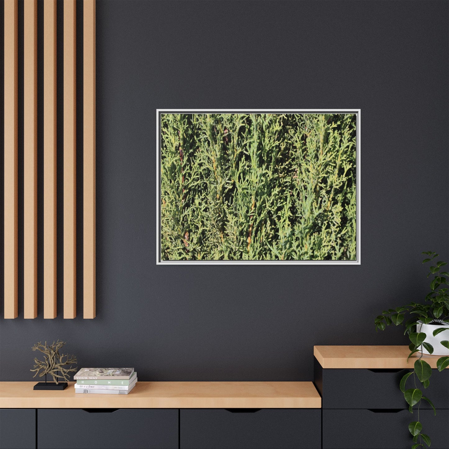 Emerald Labyrinth - Unique Stretched Canvas Wall Art - Art By Earth