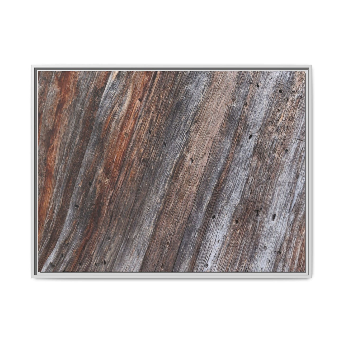 Rustic Floor - Unique Stretched Canvas Wall Art - Art By Earth