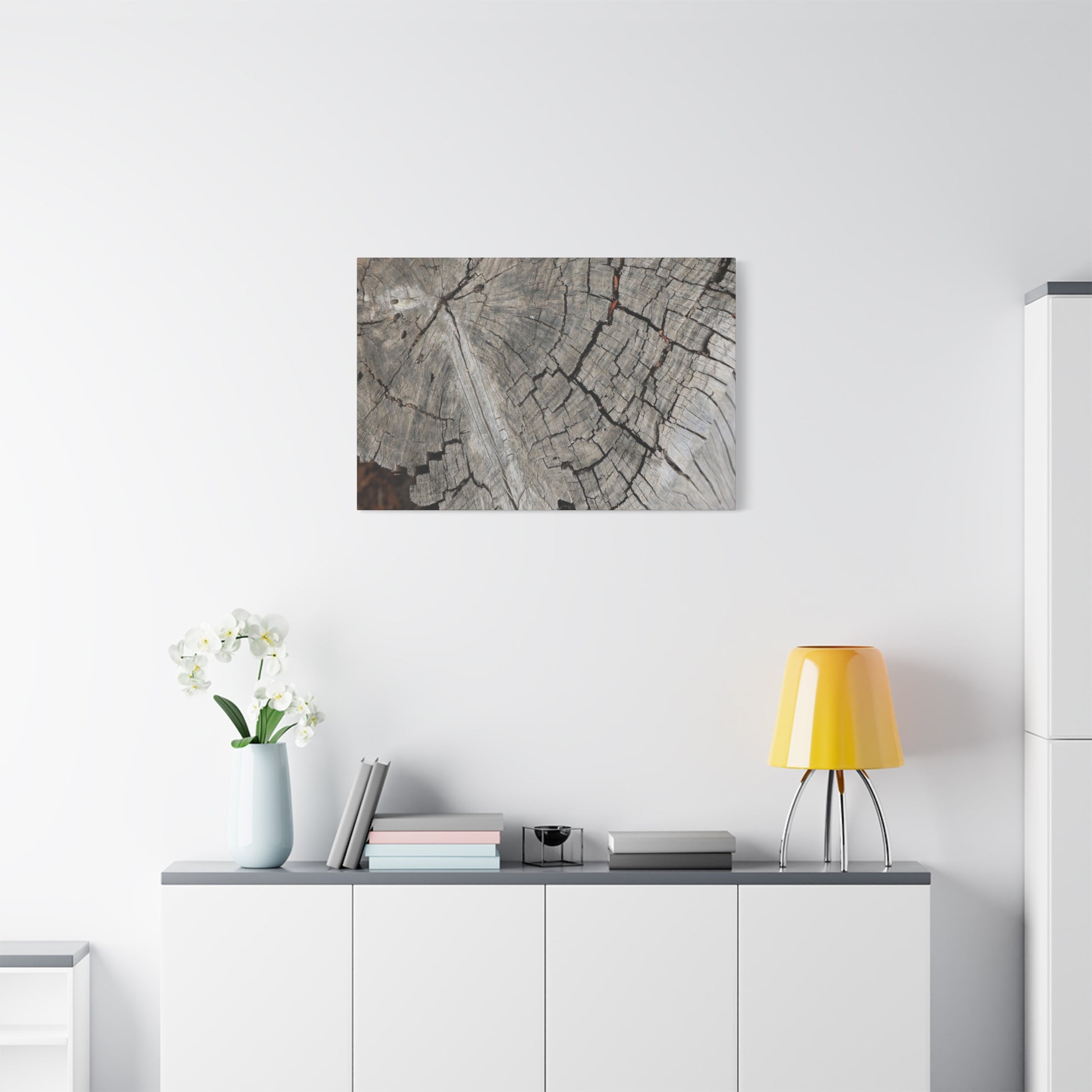 Cracked Memories - Unique Frameless Canvas Wall Art - Art By Earth