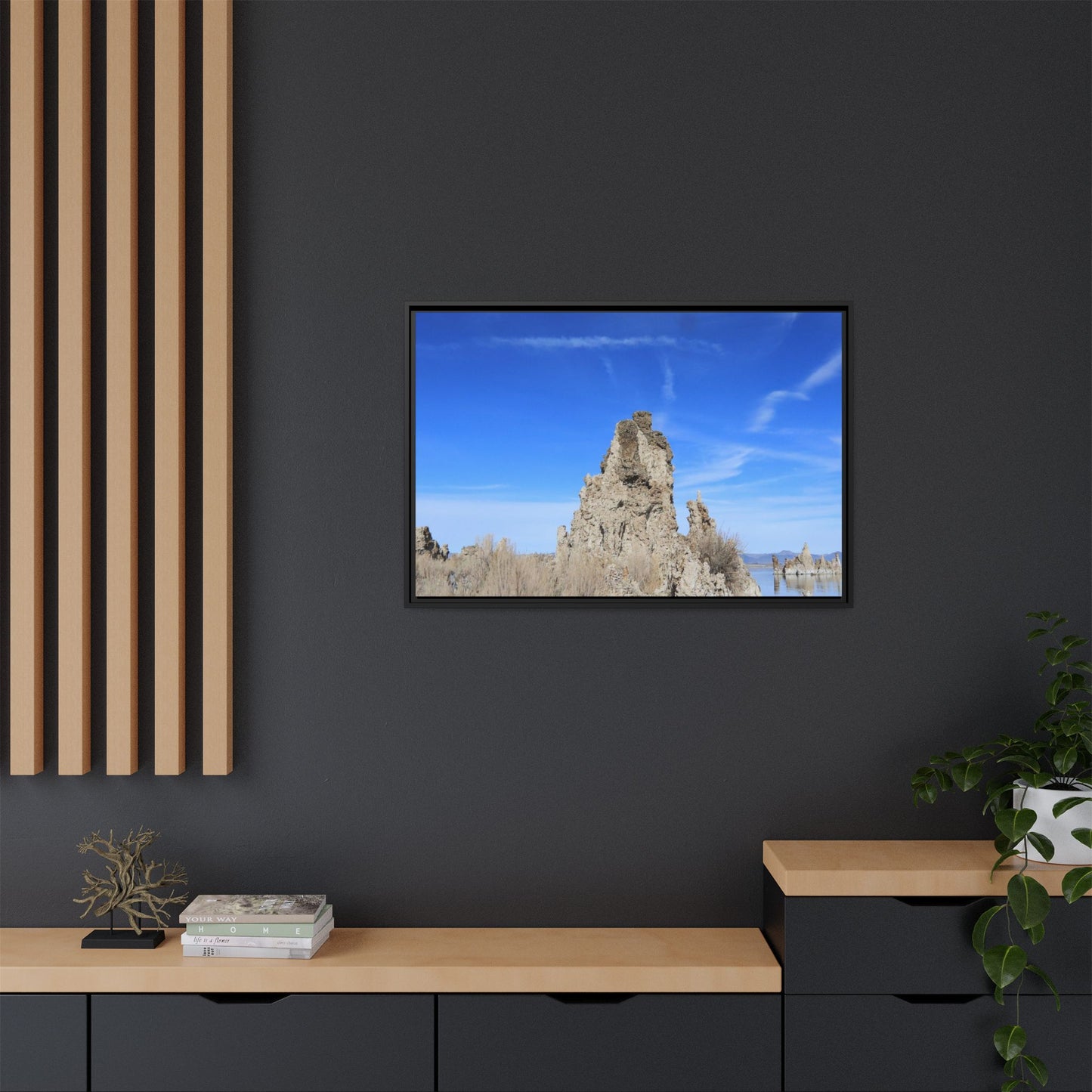 Mono Lake Sentinels - Unique Stretched Canvas Wall Art