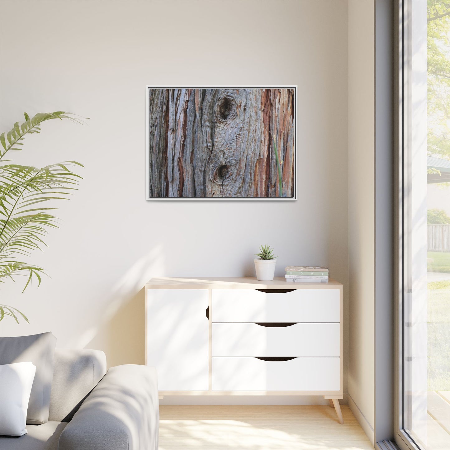 Knotty Nature - Unique Stretched Canvas Wall Art - Art By Earth