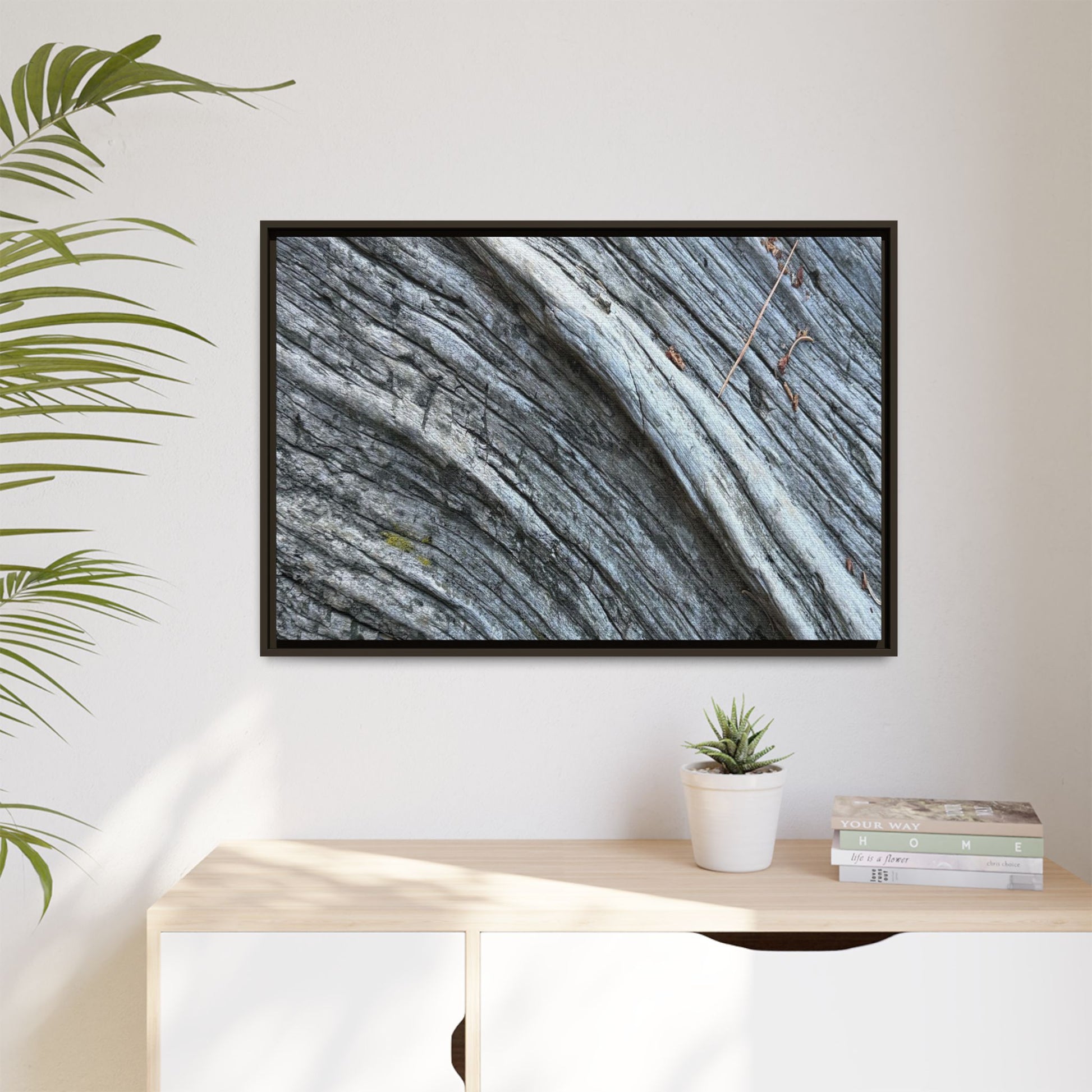 Aged Timber - Unique Stretched Canvas Wall Art - Art By Earth