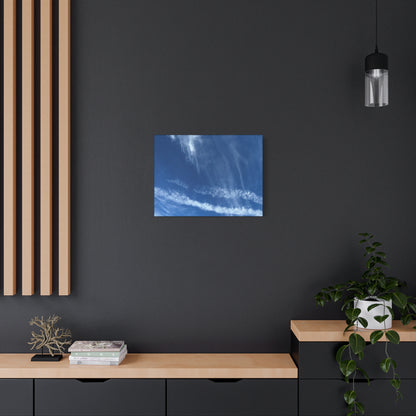 Sky's Poetry - Unique Frameless Canvas Wall Art - Art By Earth