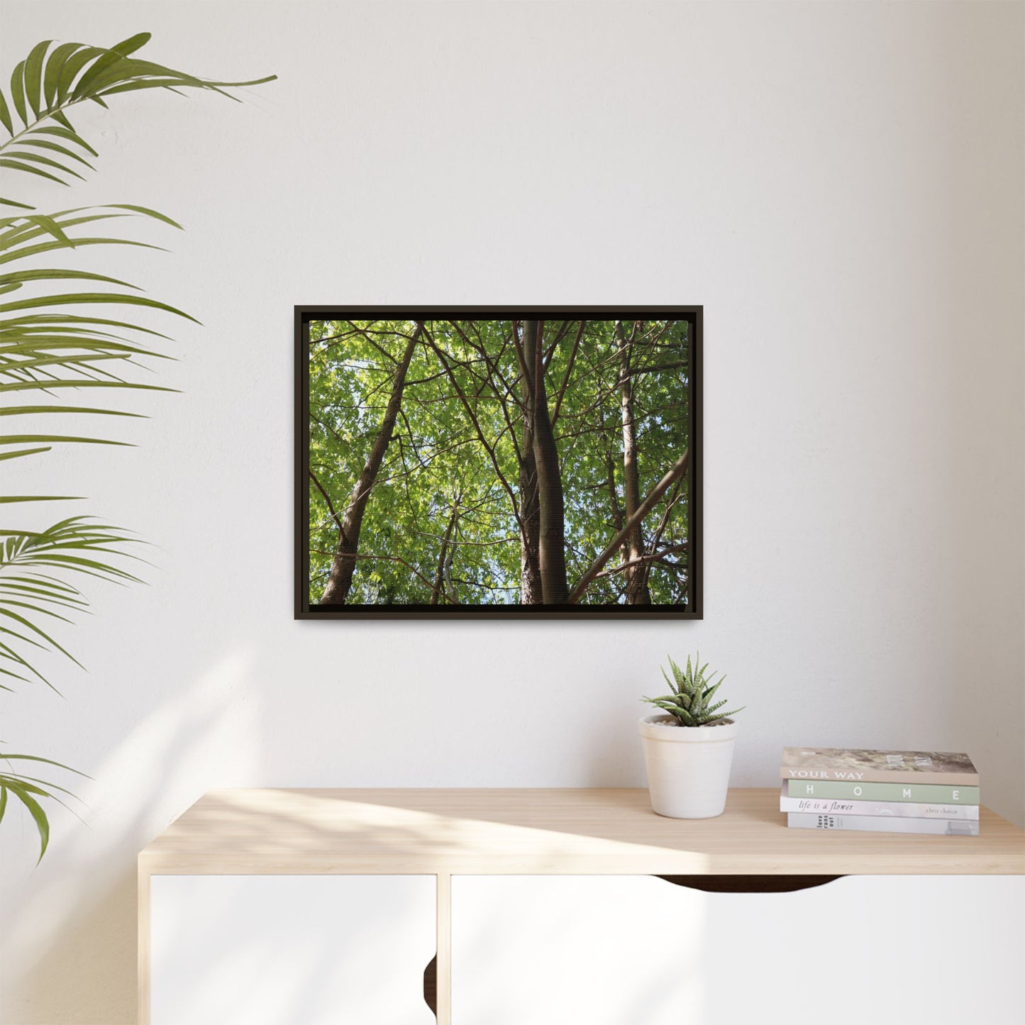Forest Branches - Unique Stretched Canvas Wall Art