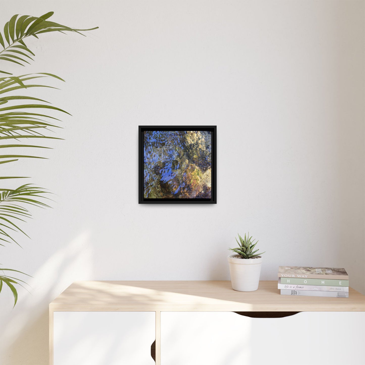 Aquatic Kaleidoscope - Unique Stretched Canvas Wall Art - Art By Earth
