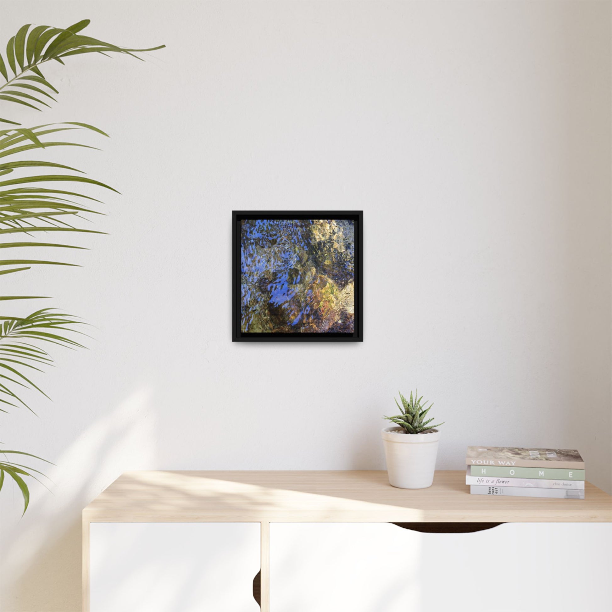 Aquatic Kaleidoscope - Unique Stretched Canvas Wall Art - Art By Earth
