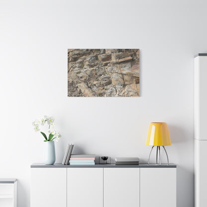 Broken Rock Canvas - Unique Frameless Canvas Wall Art - Art By Earth