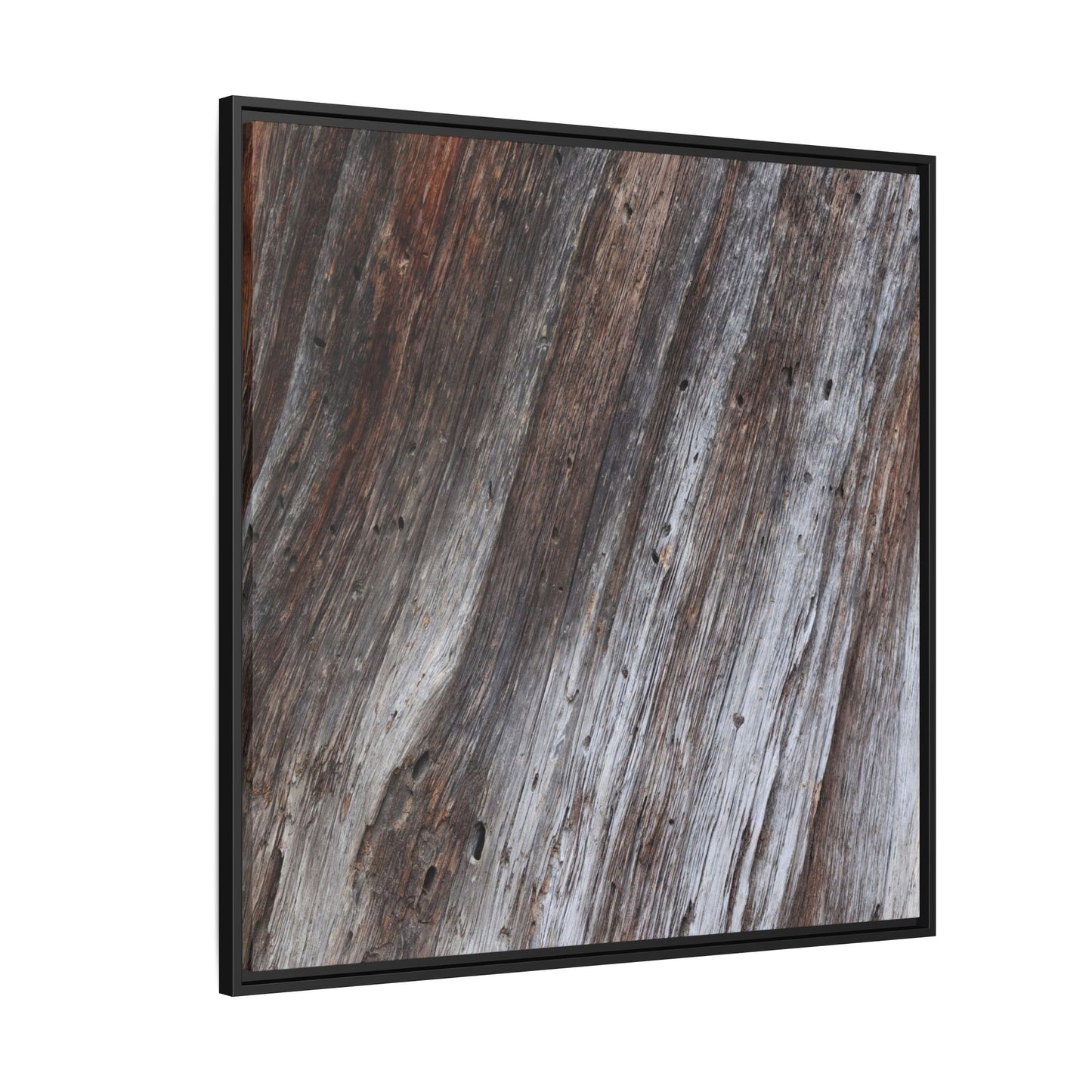Aged Timber Texture - Unique Stretched Canvas Wall Art - Art By Earth