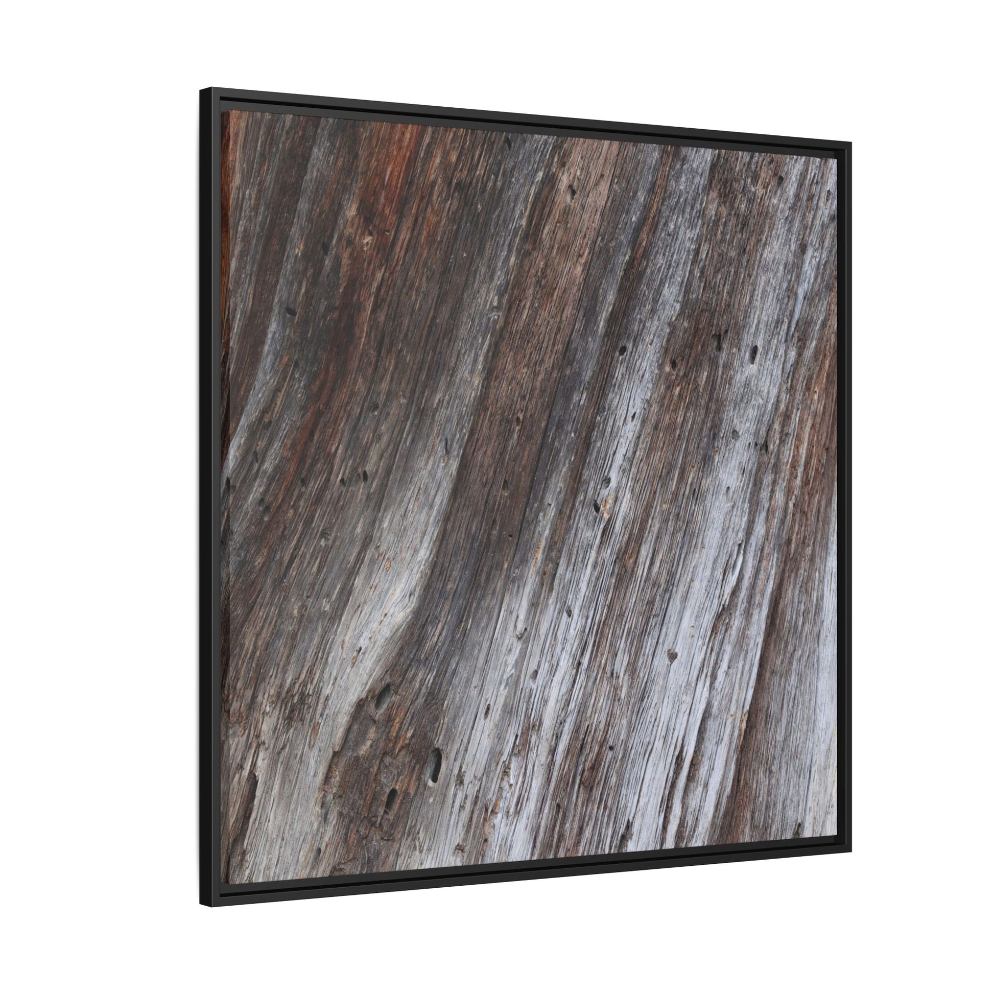 Aged Timber Texture - Unique Stretched Canvas Wall Art - Art By Earth